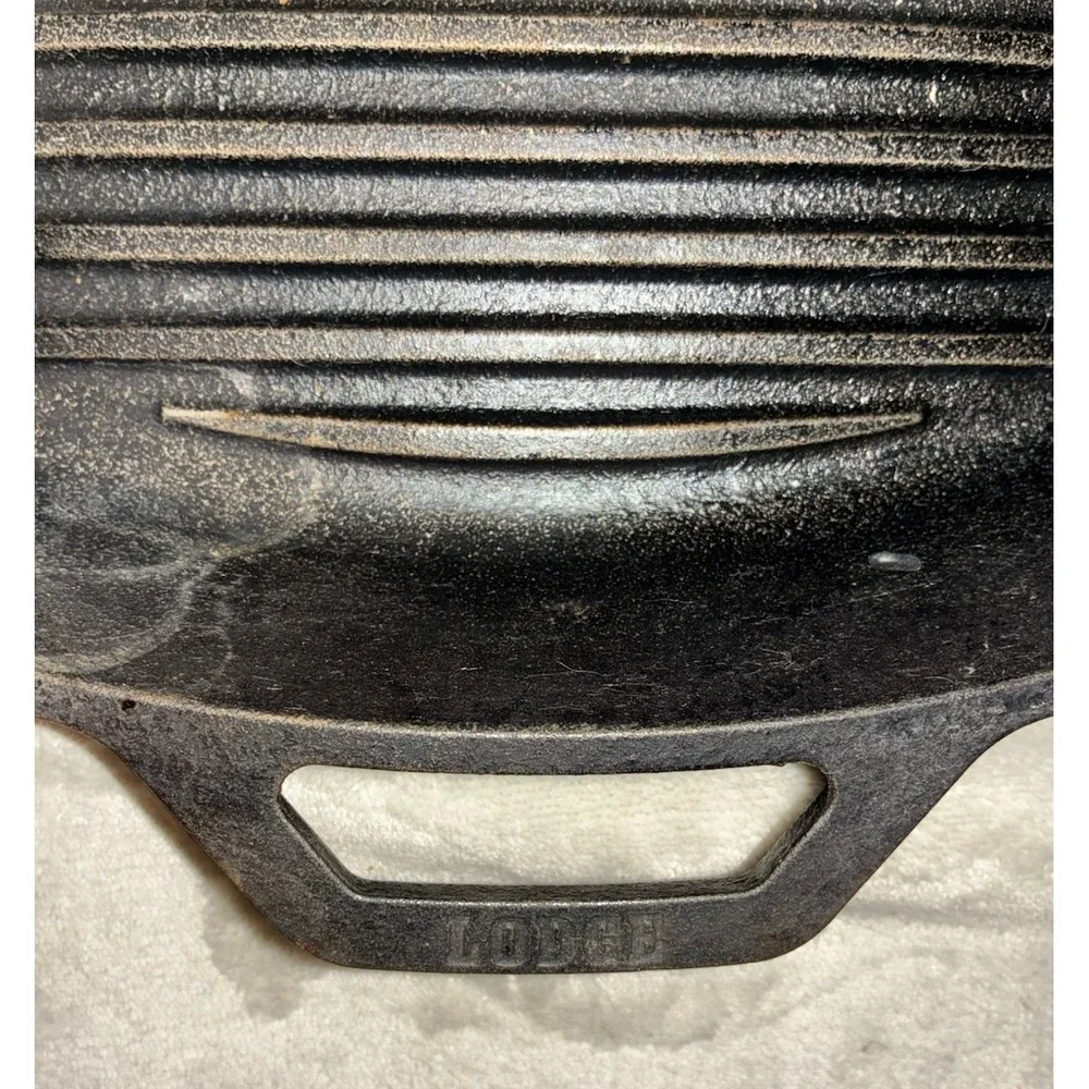 Lodge Cast Iron‎ Grill Pan Skillet 10.5